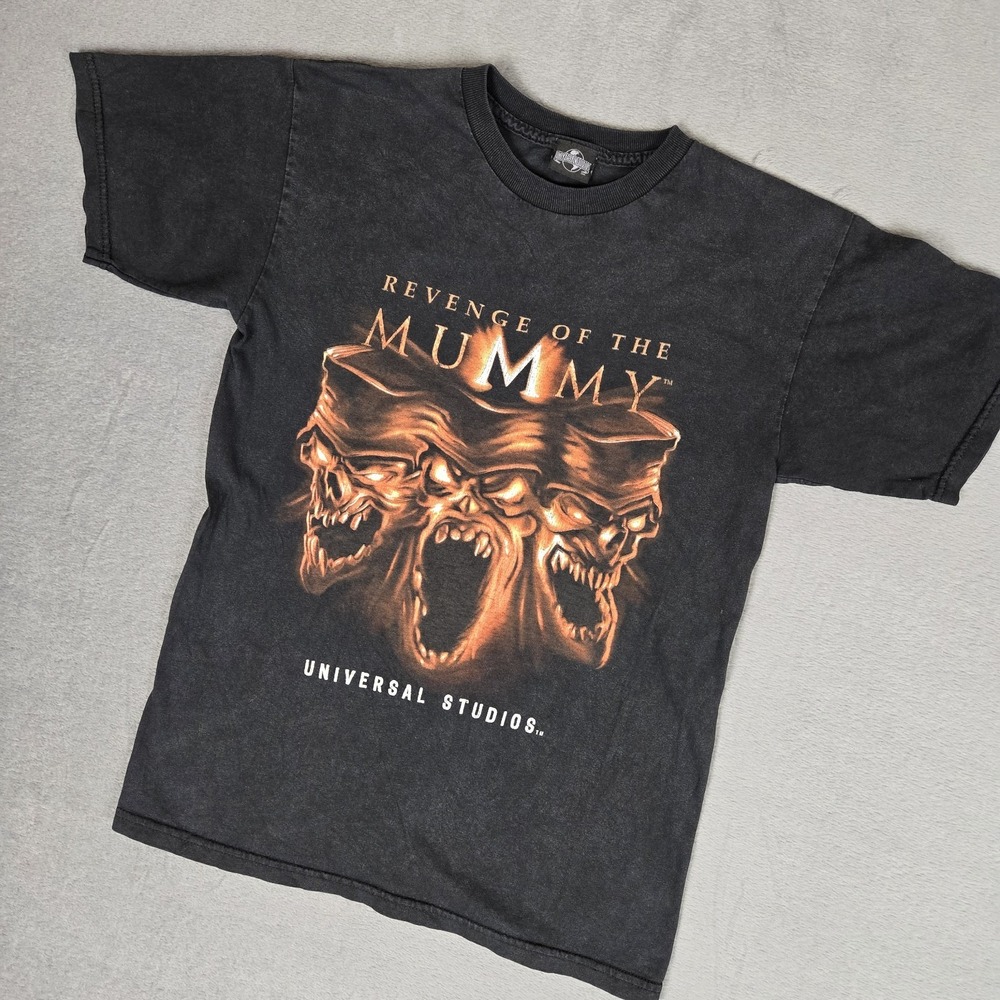 Vintage 2004 Revenge Of The Mummy T-Shirt Mens Small Universal Studios Retro